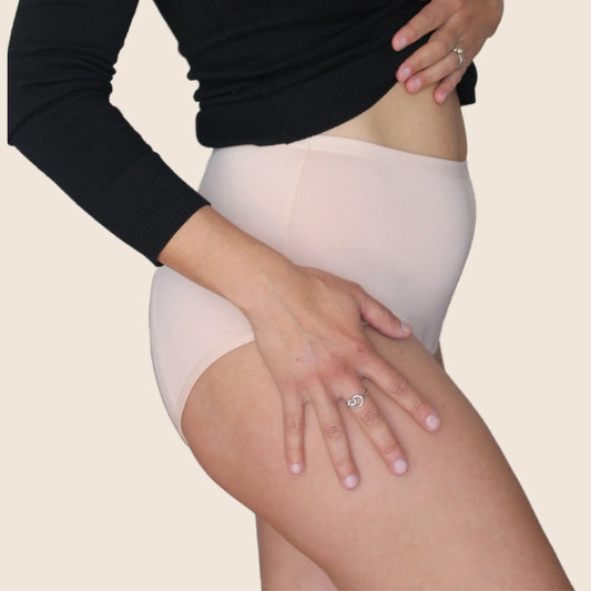 High Waist Leakproof Underwear for Bladder Leaks | Bamboo | 50ml Absorbency Mint.