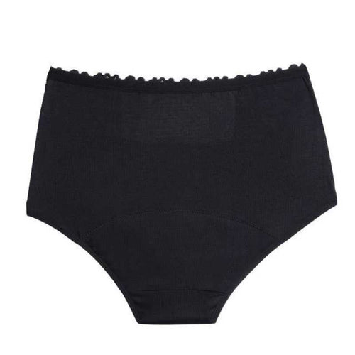 Black & Nude Lace Incontinence Underwear | Sizes 8 to 22 - Mint Global