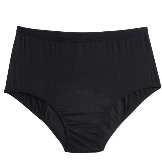 Black & Nude High Waist Incontinence Underwear | Regular to Heavy Protection - Mint Global