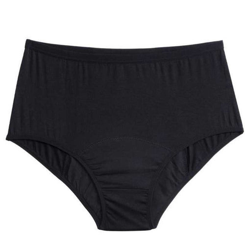 Black & Nude High Waist Incontinence Underwear | Regular to Heavy Protection - Mint Global