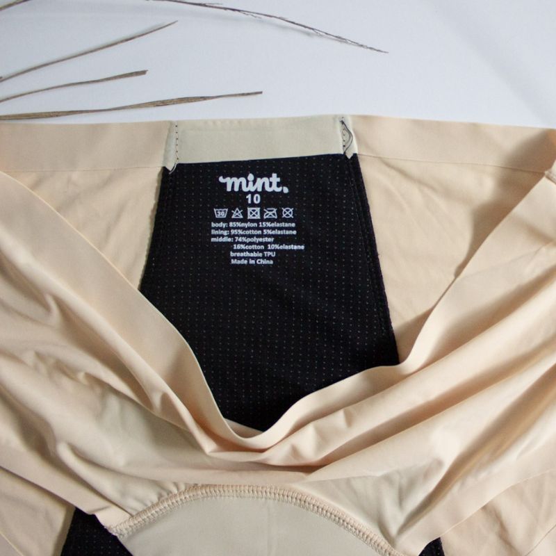 Nude Seamless Period Briefs | Light Flow | Sizes 10 to 18 - Mint Global