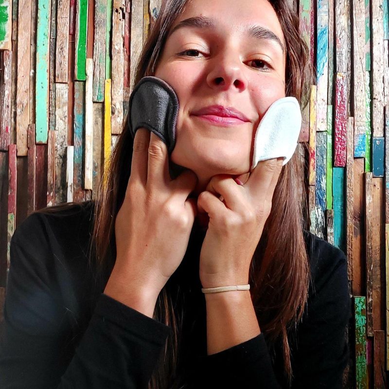 Reusable Bamboo Facial Pads Pack - Mint Global