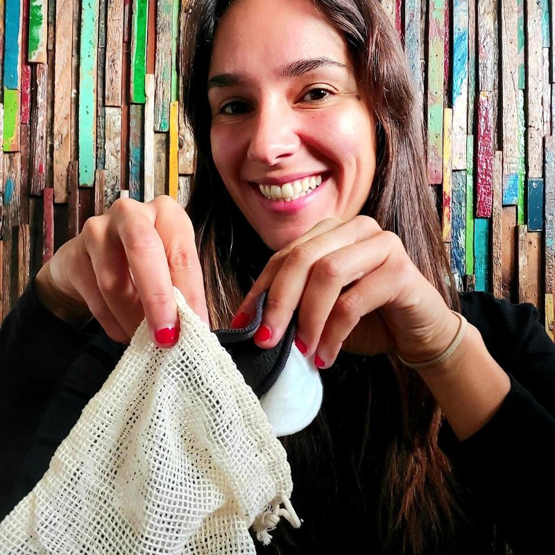 Reusable Bamboo Facial Pads Pack - Mint Global