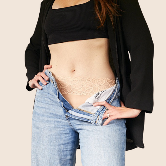 Black & Nude Lace Incontinence Underwear | Sizes 8 to 22 - Mint Global