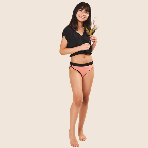 Green & Pink Bikini Underwear | Sizes 6 to 18
