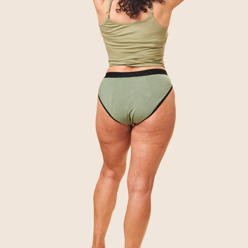 Green & Pink Bikini Underwear | Sizes 6 to 18