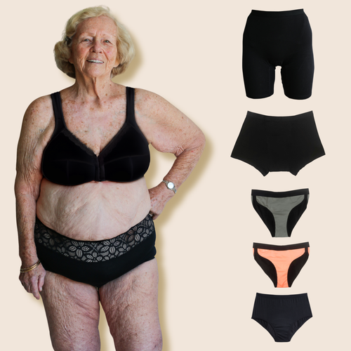 The Works Bamboo Incontinence Pack | 6 Pack