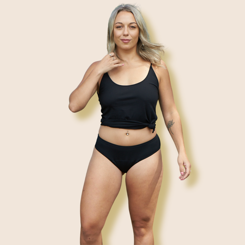 Bamboo Hipster Period Underwear | Regular Flow